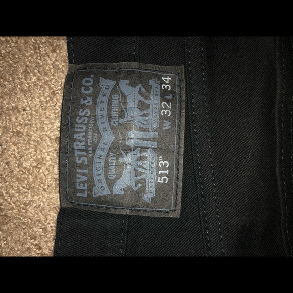 Levi’s Skinny 513 Black Jeans - Picture 3 of 3